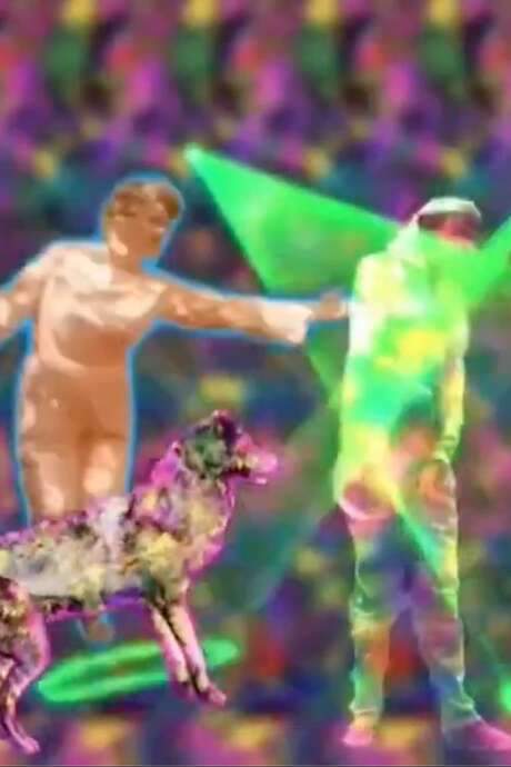 Feeling Free with 3D Magic Eye Poster Remix